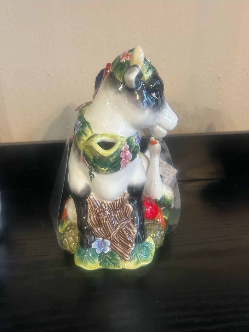 Ceramic Teapot Pitcher - Multicolor - Picture 2 of 4